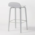 thumbnail image 1 of MOS ELSA Modern Wooden Counter Stool White Counter Height, 1 of 4