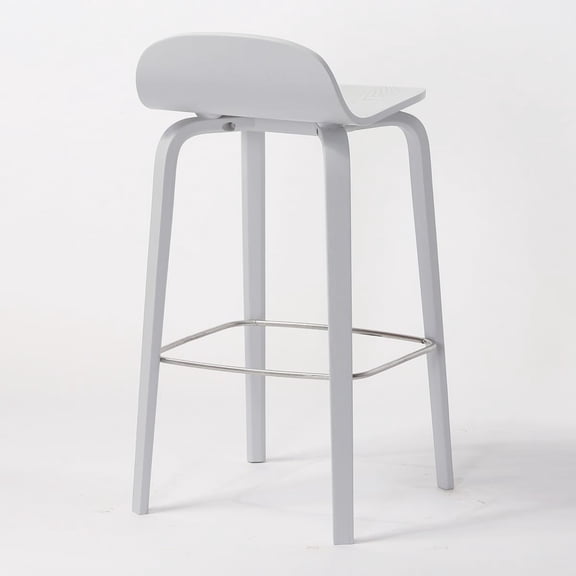 MOS ELSA Modern Wooden Counter Stool White Counter Height
