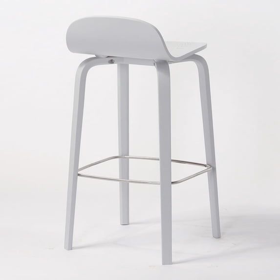 MOS ELSA Modern Wooden Counter Stool White Counter Height