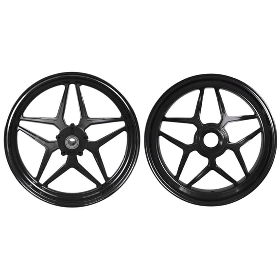 MOS Forged Aluminum Alloy Wheels Rims for Ducati Panigale V4 2018 - 2023 Black
