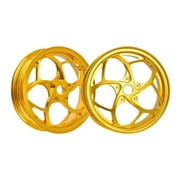 MOS Forged Aluminum Alloy Wheels Rims for Vespa GTS 300 NON-ABS Gold Color