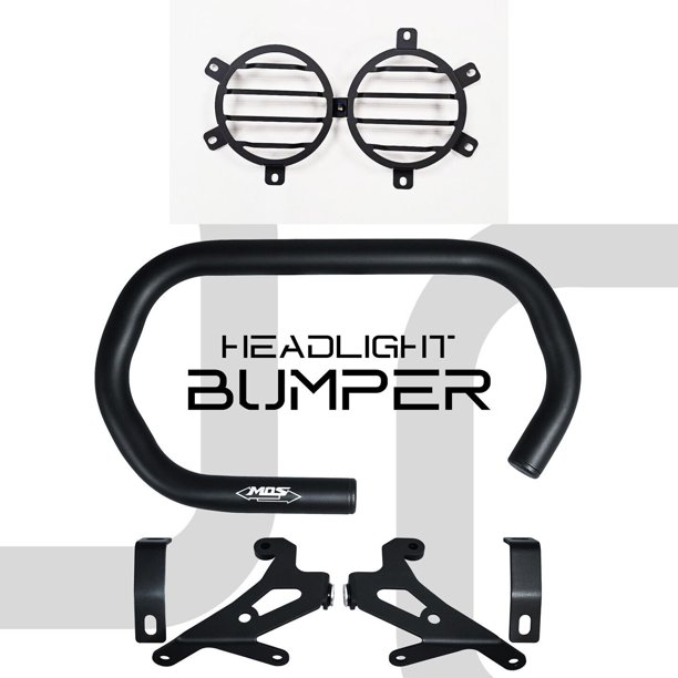 MOS Headlight Bumper Guard (Horizontal Type) for Yamaha Zuma 125 2022