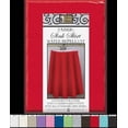 thumbnail image 1 of MOSAIC FABRIC SELF STICK SINK SKIRT CHERRY RED, 1 of 1