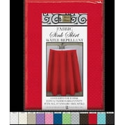 BETTER HOME USA MOSAIC FABRIC SELF STICK SINK SKIRT CHERRY RED