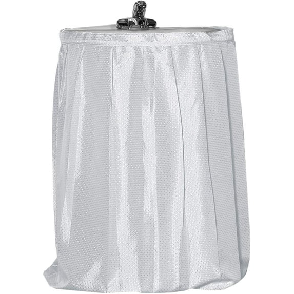 MOSAIC FABRIC SELF STICK SINK SKIRT PLATINUM GREY