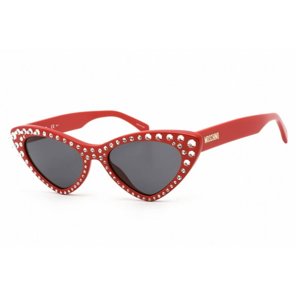 MOSCHINO MOS006STR-C9AIR-52  Sunglasses Size 52mm 140mm 18mm red Women NEW