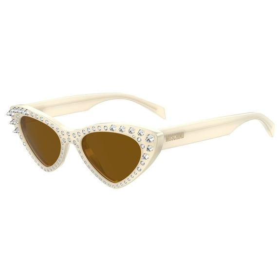 MOSCHINO MOS06STR-SZJ70-52 Sunglasses Size 52mm 140mm 18mm ivory Women NEW