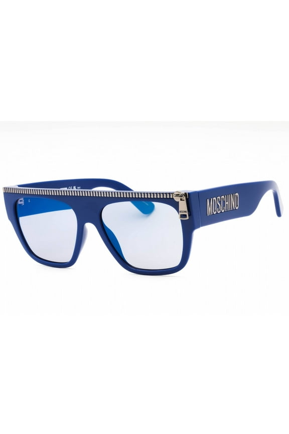 MOS165/S 0PJP XT Men's Blue Plastic Full Rim Sunglasses