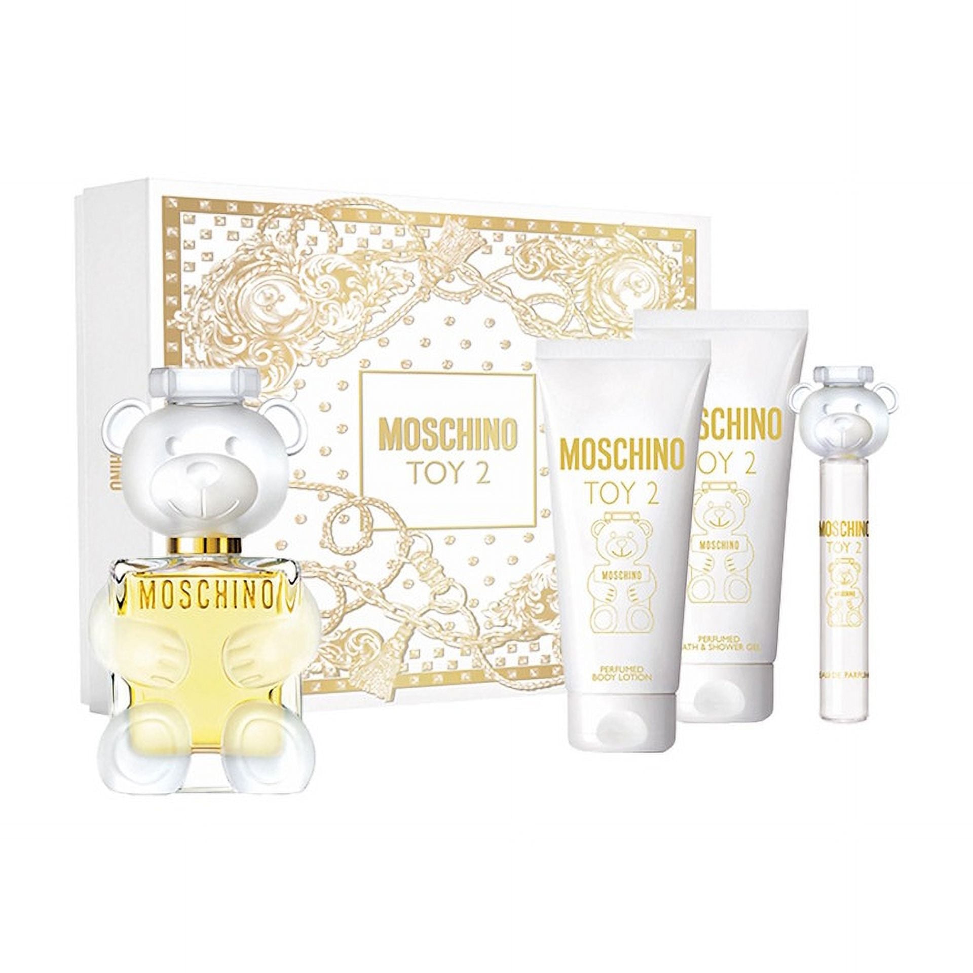 Moschino Toy 2 Eau de Parfum 4PCS Gift Set For Women - Walmart.com