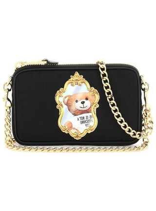 Moschino Pill Bottle Shaped Shoulder Bag in Black