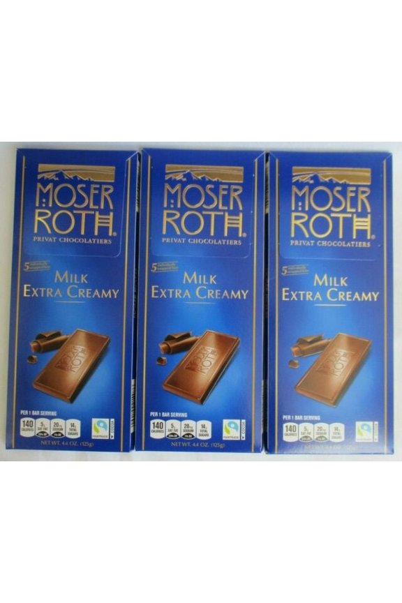 4.4-oz each pack Premium Chocolate " Milk-Extra Creamy " Flavor- Product of Germany