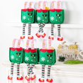thumbnail image 1 of MOSHAKALA Christmas mini Gift Bags, Elf shirt Christmas Treat Bags, Set of 6 Gift Bags for Children Holiday Parties Teachers Decorations (ELF), 1 of 6