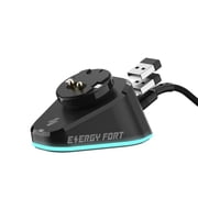 SIKAI CASE RGB Charging Dock for Logitech G PRO X Superlight 2/1, G502 X Plus, G502/G703/G903 Lightspeed Wireless Gaming Mice, Black