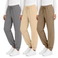 thumbnail image 1 of MOSHU 3 Pack Sweatpants for Women Athletic Joggers with Pockets Elastic Waist Lightweight Sweatpants Casual Soft Pants, 1 of 8