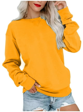 トップス Yellow sweatshirt Authentic Crewneck Sweatshirt - Yellow | Levi's® US