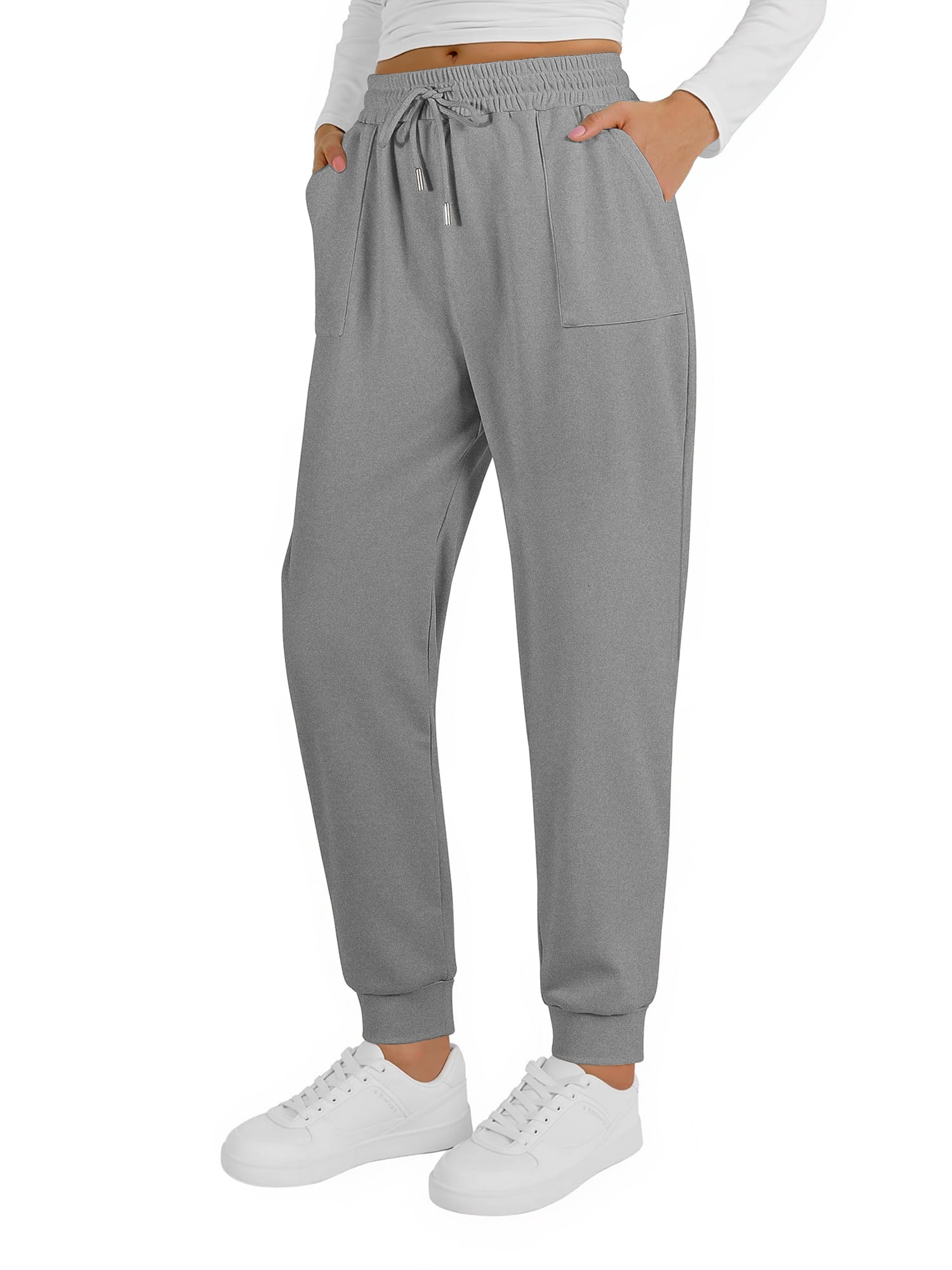 Drawstring Sweatpants for Womens Lounge Casual Joggers Pants Fall Womens Sweatpants with Pockets