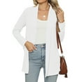 thumbnail image 1 of MOSHU Lightweight Cardigans for Women Long Sleeve Open Front Tops Casual Loose Fall Cardigan with Pockets, 1 of 9