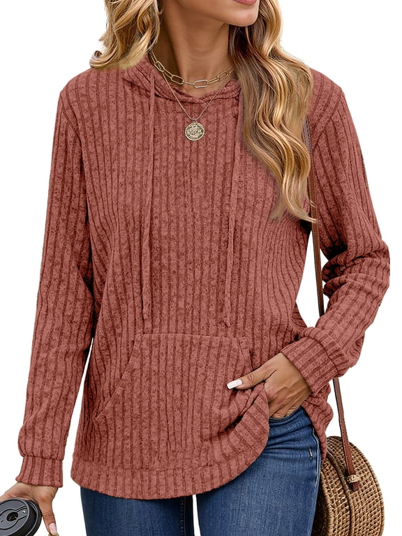 Loose Hoodies for Women Casual Fall Tops Long Sleeve Womens Sweatshirts Pullover Fashion Shirts with Pocket