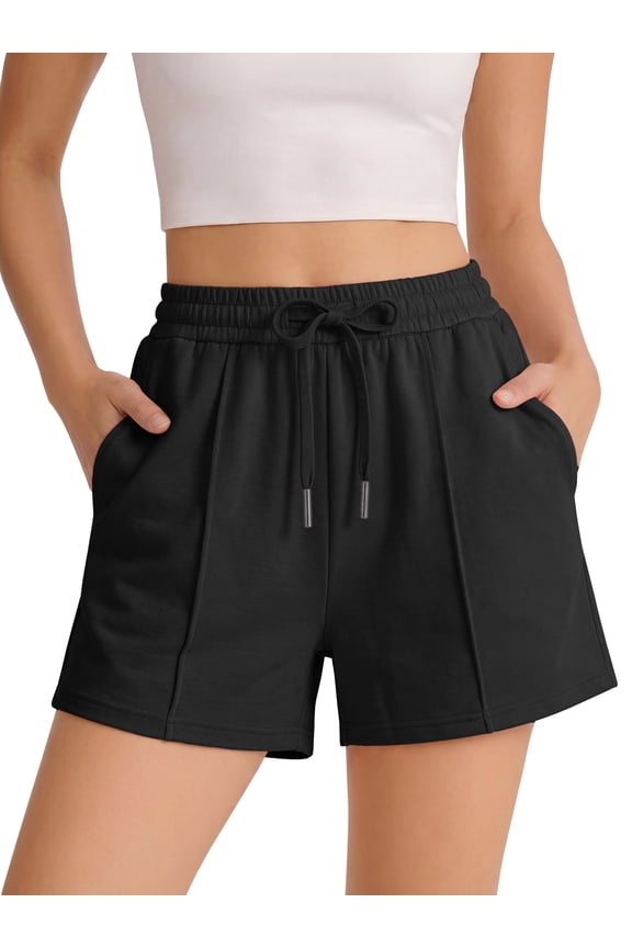 Shorts for Women Drawstring Waist Women Shorts Summer Casual Shorts with Pockets