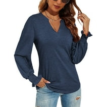 Time and Tru Women's V-Neck Tunic T-Shirt, 2-Pack - Walmart.com