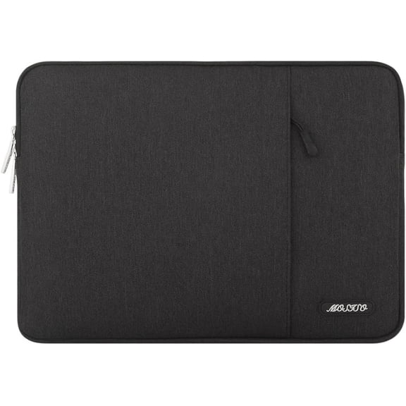 MOSISO 12.9 inch Tablet Sleeve Case for iPad Pro 13 M4 & iPad Air 13 M3 M2, iPad Pro 12.9 M2 M1 6/5th with Magic Keyboard&Smart Keyboard Folio, Polyester Vertical Bag with Pocket