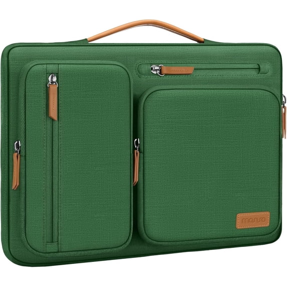 MOSISO 15-15.6"Laptop Case 360 Protective Soft Laptop Sleeve Computer Handbag