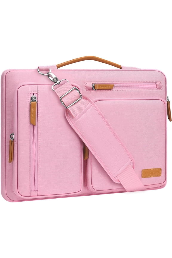 15-15.6"Laptop Shoulder Bag Adjustable Strap 360 Protective Soft Tablet Sleeve Computer Bag