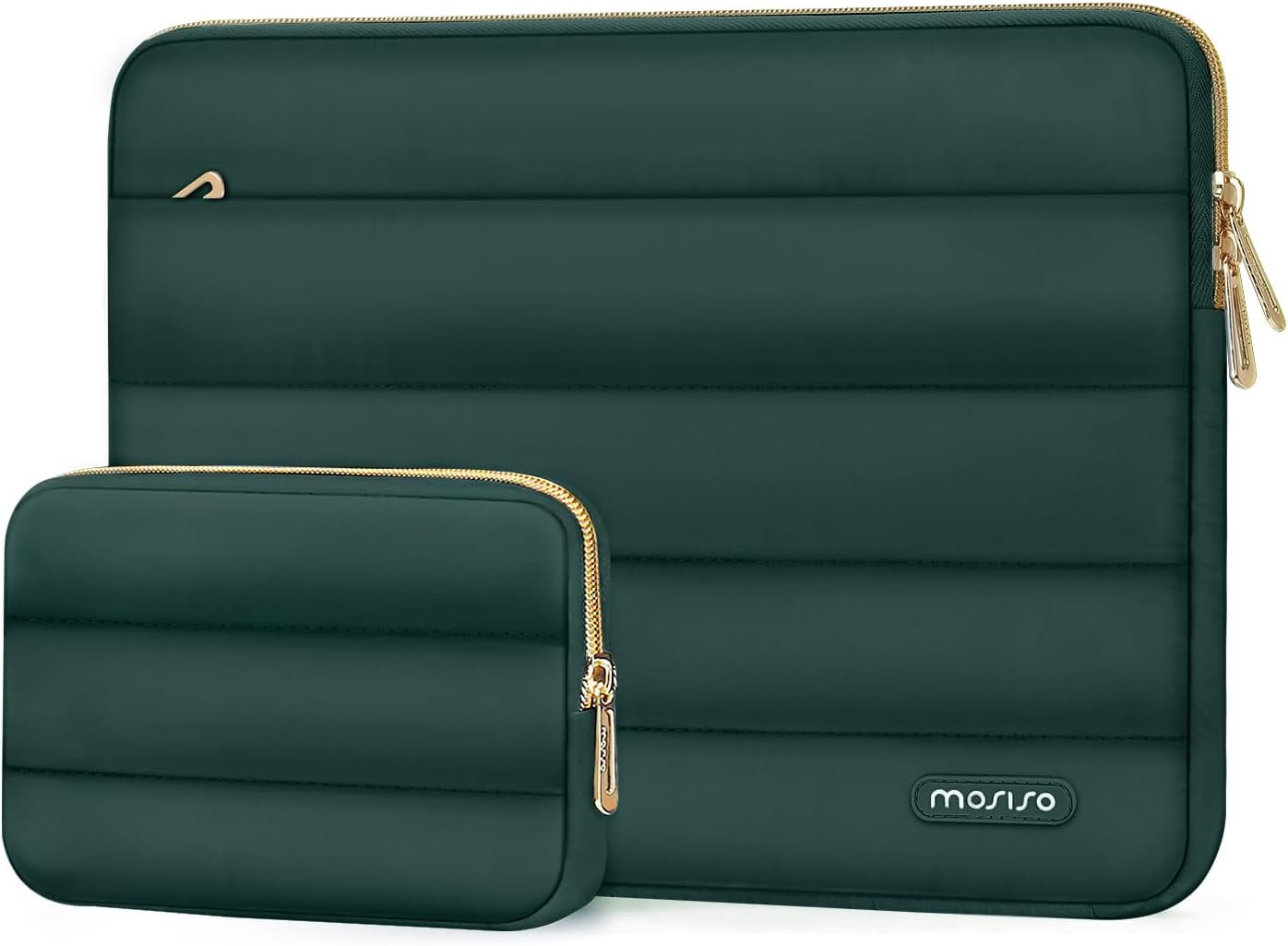 MOSISO 15-15.6 inch Laptop Case, 16 inch Puffy Laptop Sleeve Compatible ...