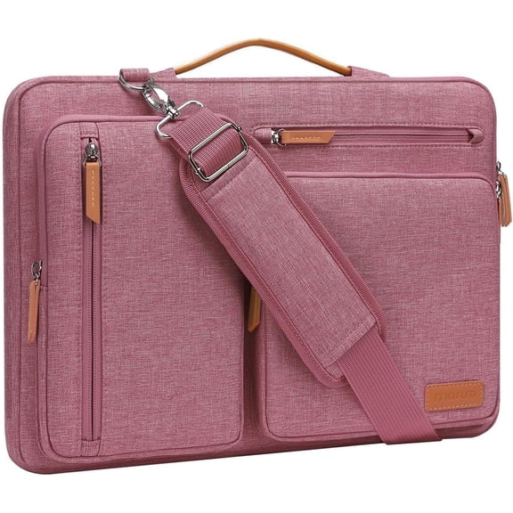 MOSISO 16"Laptop Sleeve Case 360 Protective Soft Laptop Shoulder Bag Computer Handbag,Compatible with HP, Dell, Lenovo, ASUS & Acer Laptops