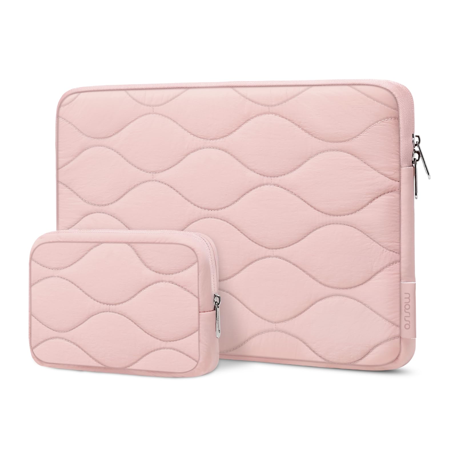 CONTACT'S FAMILY Leather Laptop Sleeve For 13.3 Inch MacBook Air/Pro, Slim Protective Laptop Sleeve Compatible With MacBook Air/Pro 13.3"(Horizontal - View #9