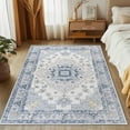 thumbnail image 1 of MOSISO 5x7 Area Rug for Living Room, Washable Non Slip Vintage National Area Rugs, Low Pile Carpet, Faux Wool Rectangular Area Rugs Carpet for Living Room Bedroom Dining Room, Home, 1 of 8
