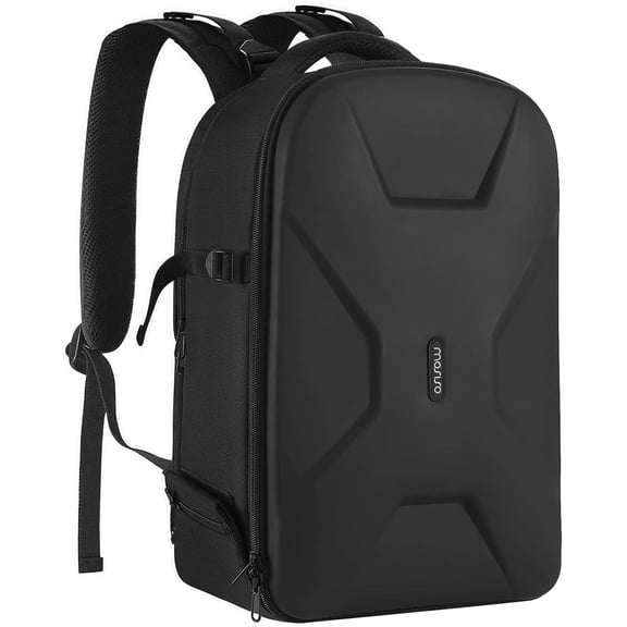 MOSISO Camera Backpack for Canon/Nikon/Sony/DJI Mavic Drone, DSLR/SLR/Mirrorless Photography Camera Bag Waterproof Hardshell Protective Case with Tripod Holder&Laptop Compartment,15-16 inch
