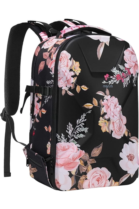 Camera Backpack for Canon/Nikon/Sony/DJI Mavic Drone, DSLR/SLR/Mirrorless Photography Camera Bag Waterproof Hardshell Protective Case with Tripod Holder&Laptop Compartment,15-16 inch