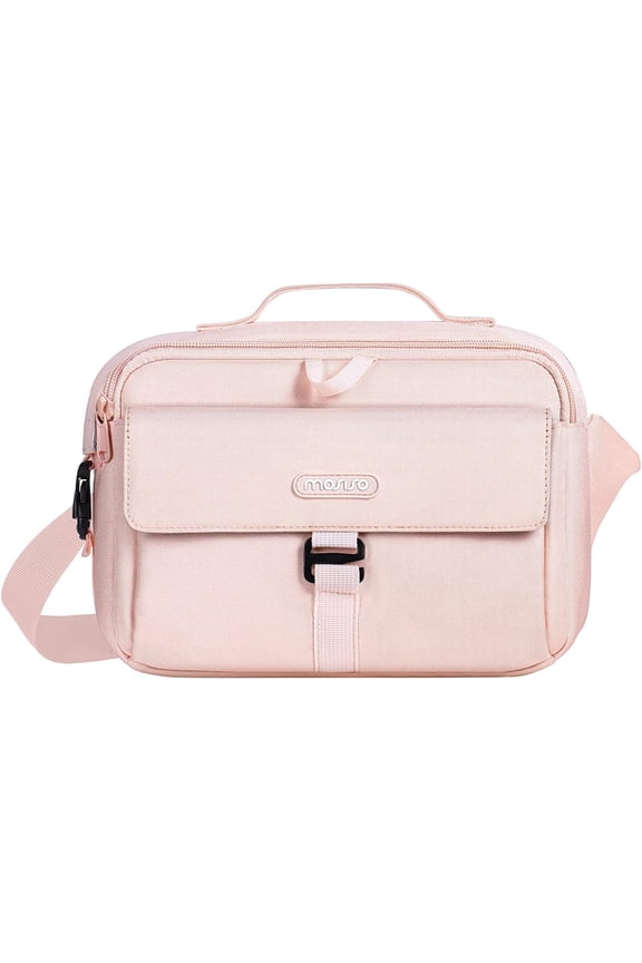 Camera Shoulder Bag Case Crossbody Sling Purse, DSLR/SLR/Mirrorless Compact Padded Photography Handbag with Rain Cover Compatible with Canon/Nikon/Sony Cameras and Lenses