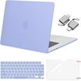 thumbnail image 1 of MOSISO Compatible with 2025-2023 MacBook Air 15 inch Case M4 A3241 M3 A3114 M2 A2941 with Liquid Retina Display Touch ID, Plastic Hard Shell Case&Keyboard Cover&Screen Protector&Type C, Slate Blue, 1 of 6