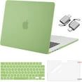 thumbnail image 1 of MOSISO Compatible with 2025-2023 MacBook Air 15 inch Case M4 A3241 M3 A3114 M2 A2941 with Liquid Retina Display Touch ID, Plastic Hard Shell Case&Keyboard Cover&Screen Protector&Type C, Chartreuse, 1 of 6