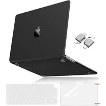 MOSISO Compatible with MacBook Air 13 inch Case 2025-2022 M4 A3240 M3 A3113 M2 A2681,Ultra-Thin Natural Original Hard Shell&Keyboard Cover&Screen Film&Type C for MacBook Air 13.6 inch