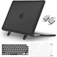 thumbnail image 1 of MOSISO Compatible with MacBook Air 13 inch Case 2025 2024 2023 2022 M4 A3240 M3 A3113 M2 A2681, Heavy Duty Hard Case with Kickstand&Keyboard Cover&Screen Film&Type C for MacBook Air 13.6, 1 of 6