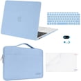 thumbnail image 1 of MOSISO Compatible with MacBook Air 13 inch Case M1 Chip 2020 2019 2018 Release A2337 A2179 A1932 Retina Display,5in1 Set Laptop Hard Shell Protective Case, 1 of 7