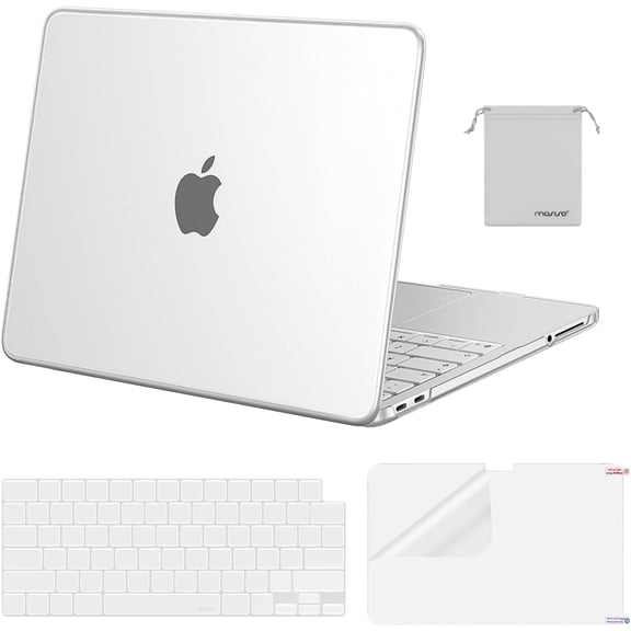 MOSISO Compatible with MacBook Neo Case 13 inch 2026 Release Model A3404 with A18 Pro Chip, 4 in 1 Kit Precision Fit Crack & Scratch Resistant Protective Hard Shell Case Cover
