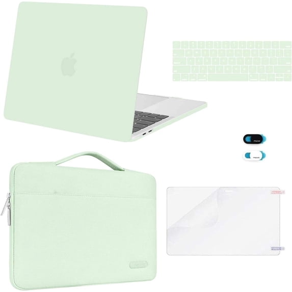 MOSISO Compatible with MacBook Pro 13 inch Case M1/M2/2016-2022 Intel ,Fits Modle A2251 A2289 A2159 A1989 A1708 A1706,5in1 Set Laptop Hard Shell Protective Case
