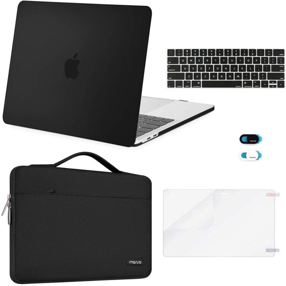 MOSISO Compatible with MacBook Pro 13 inch Case M1/M2/2016-2022 Intel ,Fits Modle A2251 A2289 A2159 A1989 A1708 A1706,5in1 Set Laptop Hard Shell Protective Case