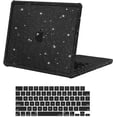thumbnail image 1 of MOSISO Compatible with MacBook Pro 14 inch Case 2025-2021 M5 M4 M3 M2 M1 A3434 A3112 A3185 A3401 A2918 A2992 A2779 A2442, Heavy Duty Glitter Hard Shell with TPU Bumper&Keyboard Cover, 1 of 8