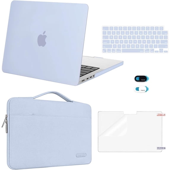 MOSISO Compatible with MacBook Pro 14 inch Case 2025 2024 2023 2022 2021 M5 M4 M3 M2 M1 A3434 A3112 A3185 A3401 A2918 A2992 A2779 A2442,5in1 Set Laptop Hard Shell Protective Case