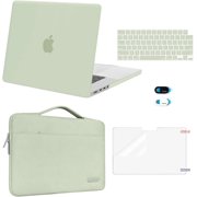 MOSISO Compatible with MacBook Pro 16 inch Case 2026-2021 M5 M4 M3 M2 M1 Pro Max,5in1 Set Laptop Hard Shell Protective Case