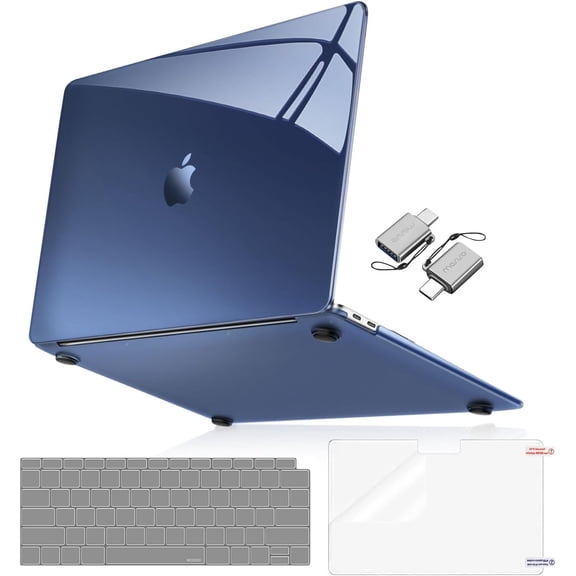 MOSISO Compatible with MacBook Air 13 inch Case M1 / 2020-2018 Release,Hard Shell Cover
