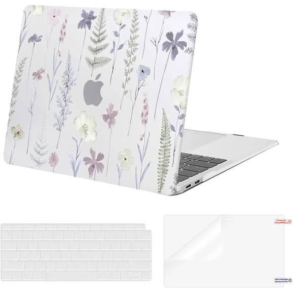 MOSISO Compatible with MacBook Air 13 inch Case M1 / 2020-2018 Release,Hard Shell Cover