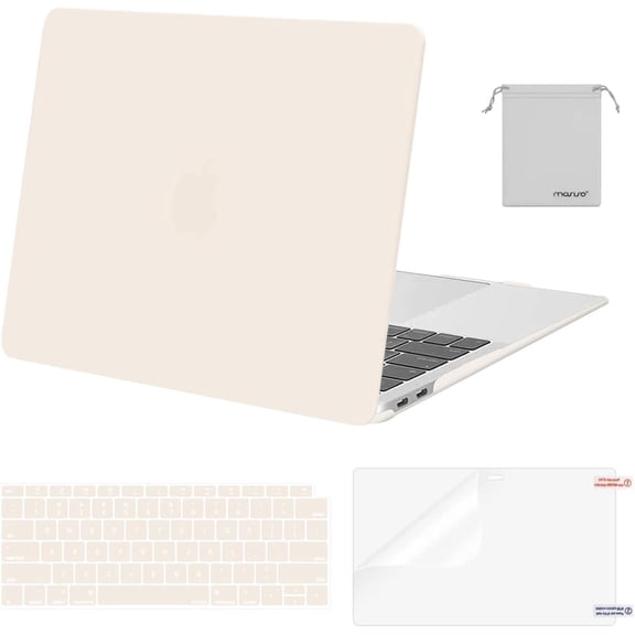 MOSISO Compatible with MacBook Air 13 inch Case M1 Chip 2021-2018 Release A2337 A2179 A1932, Plastic Hard Shell MacBook Cover for Air 13.3 inch Case