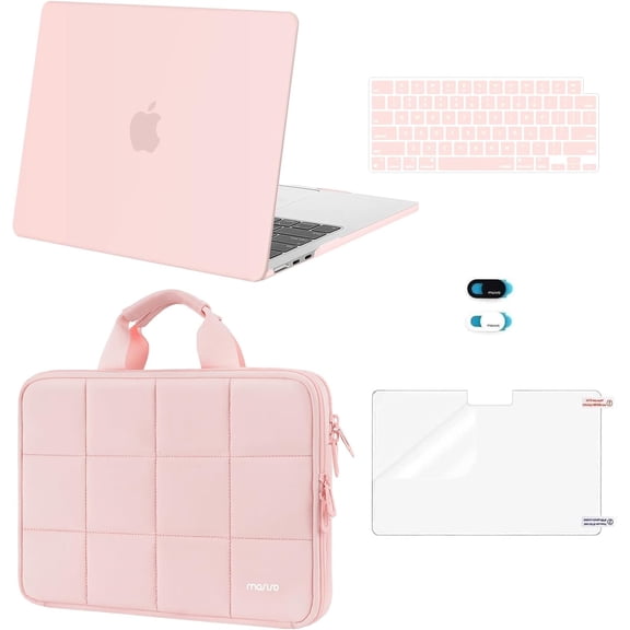 MOSISO Compatible with MacBook Air 13 inch Case M5 2026 M4 M3 M2 2025-2022