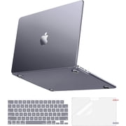 MOSISO Compatible with MacBook Air 13 inch Case M5 M4 M3 M2 Matte Sand Hard Shell Cover